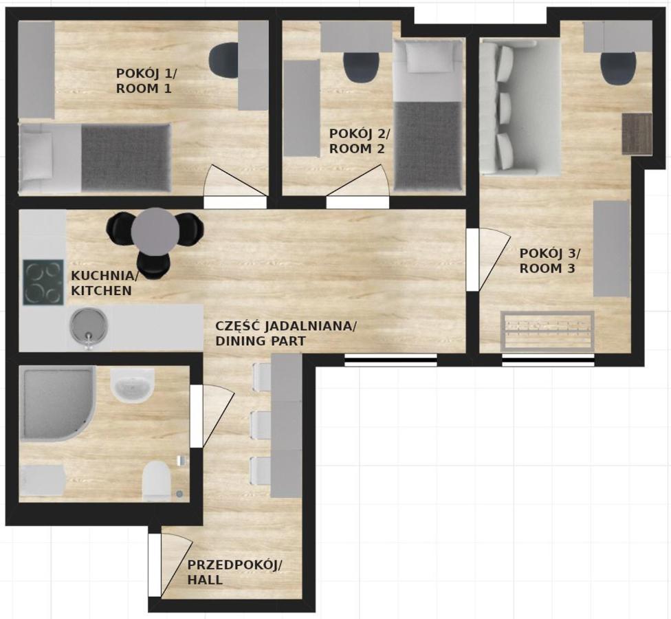 Urban Nest Apartments Bon 5 克拉科夫 外观 照片